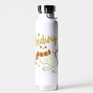Hedwig Whimsical Bos Tekening Waterfles