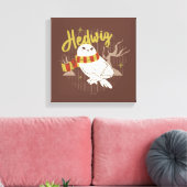 Hedwig Whimsical Forest Drawing Canvas Afdruk (Insitu (Woonkamer))