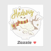 Hedwig Whimsical Forest Drawing Sticker (Vel)