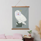 Hedwig With Letter Whimsical Drawing Hangend Wandkleed (Slaapkamer)