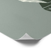 Hedwig With Letter Whimsical Drawing Poster (Hoek)