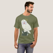 Hedwig With Letter Whimsical Drawing T-shirt (Voorkant volledig)