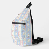 Hedwigs Uil-post Streeppatroon Sling Bag (Rechterhoek)