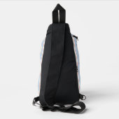 Hedwigs Uil-post Streeppatroon Sling Bag (Achterkant)