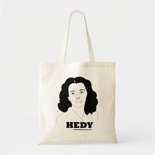 Hedy Lamarr Canvas tas (Voorkant)