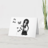 HÉÉ BABY GELUKKIGE 1e TROUWDAG Kaart (Voorkant)