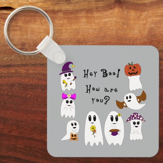 Héé Boo! Sleutelhanger (Voorkant)