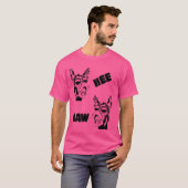 Hee haw, coole, grappige ezel t-shirt (Voorkant volledig)