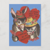  Hee Haw Donkey Valentijn Feestdagenkaart