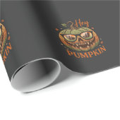 Héé Pompoen Halloween Jack Lantern Bril Snor Cadeaupapier (Rol Hoek)