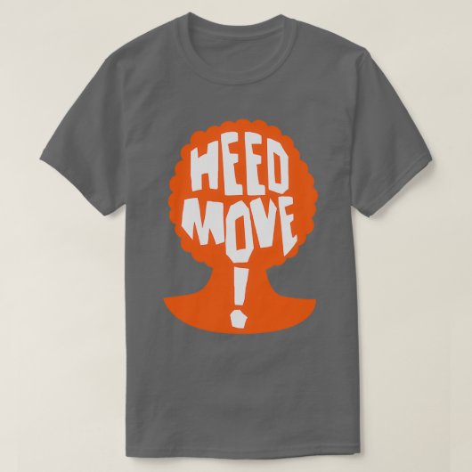 Heed Move Dus ik trouwde met een Ax Murderer T-shirt (Design voorkant)