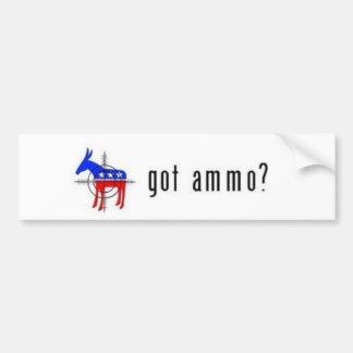 heeft ammo bumpersticker
