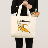 heeft bananen grote tote bag (Voorkant (product))