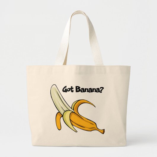 heeft bananen grote tote bag (Voorkant)