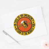 HEEFT BIER NODIG! stickers (Envelop)