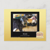 heeft briefkaart (Voorkant)