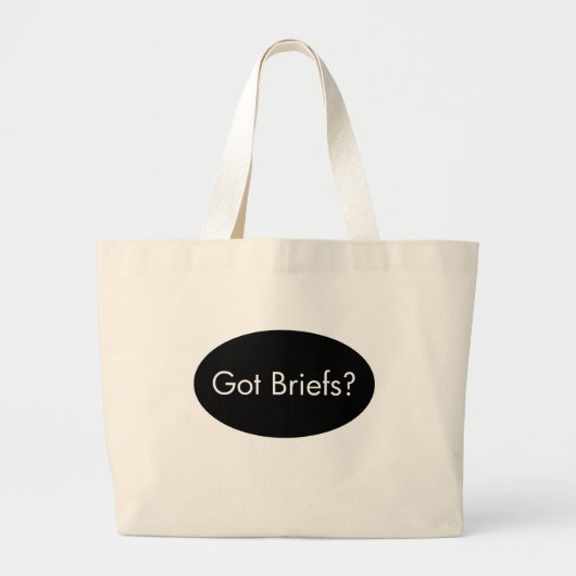 heeft briefs Lawyer Bag Grote Tote Bag (Voorkant)