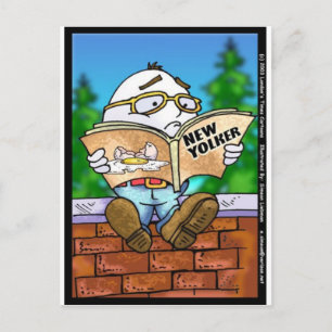 Heeft de New Yorker Humpty Dumpty vermoord? Cadeau Briefkaart