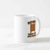 Heeft Dewey dit nodig? Koffiemok (Voorkant rechts)