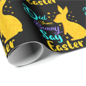 Heeft een Bunny Pasen gezegd? Cadeaupapier (Rol Hoek)