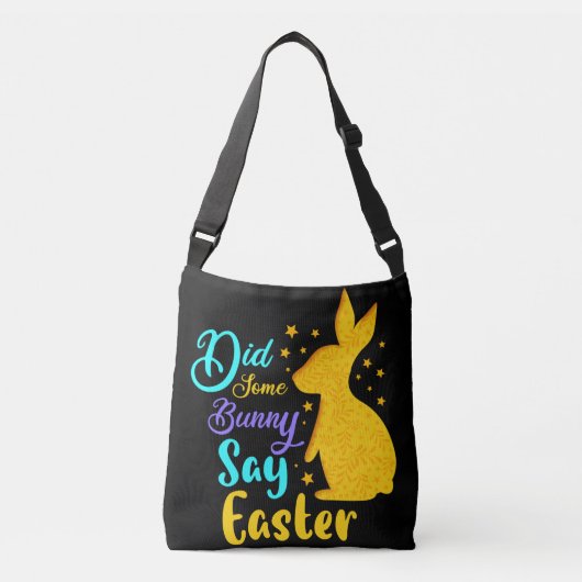 Heeft een Bunny Pasen gezegd? Crossbody Tas (Voorkant)