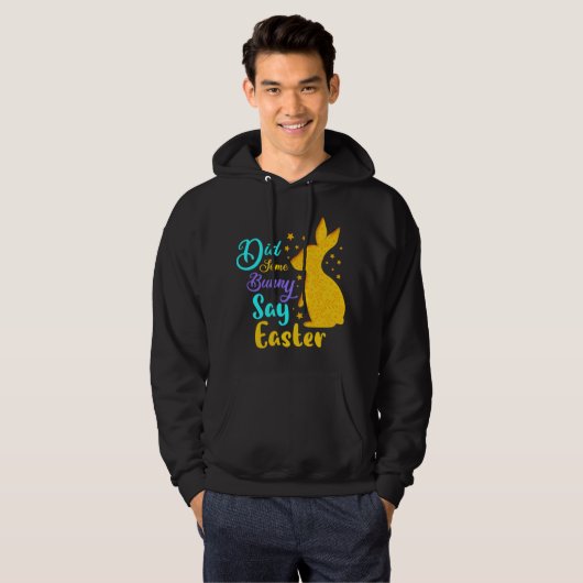 Heeft een Bunny Pasen gezegd? Hoodie (Voorkant volledig)