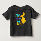 Heeft een Bunny Pasen gezegd? Kinder Shirts (Voorkant)