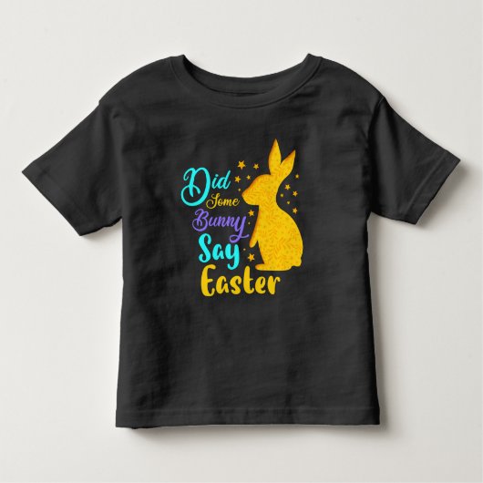 Heeft een Bunny Pasen gezegd? Kinder Shirts (Voorkant)