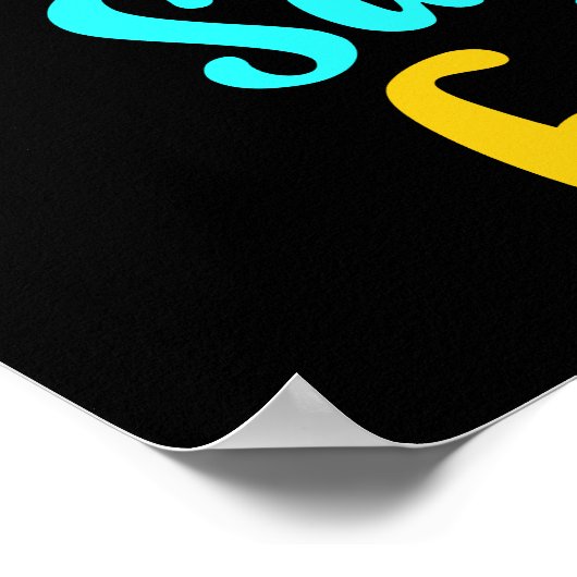 Heeft een Bunny Pasen gezegd? Poster (Hoek)