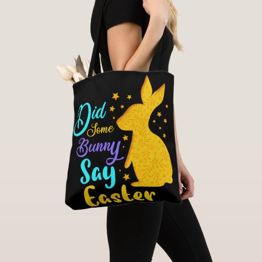 Heeft een Bunny Pasen gezegd? Tote Bag (Dichtbij)