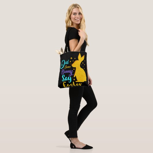 Heeft een Bunny Pasen gezegd? Tote Bag (Op model)
