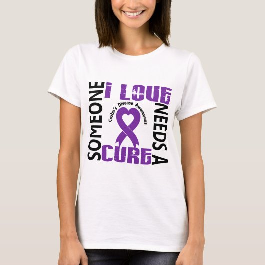 Heeft een Cure 4 Crohn nodig T-shirt (Voorkant)