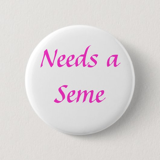 Heeft een soort nodig ronde button 5,7 cm (Voorkant)