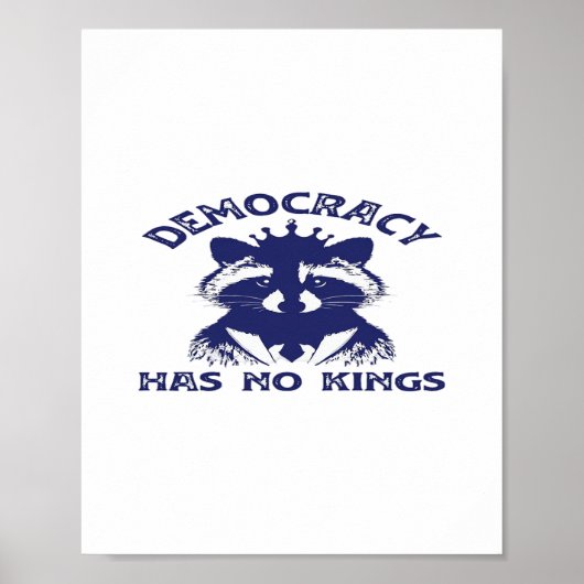 Heeft Geen Koningen Patriottisch Poster (Voorkant)