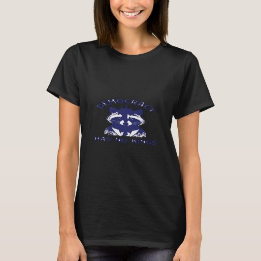 Heeft Geen Koningen Patriottisch T-shirt (Voorkant)