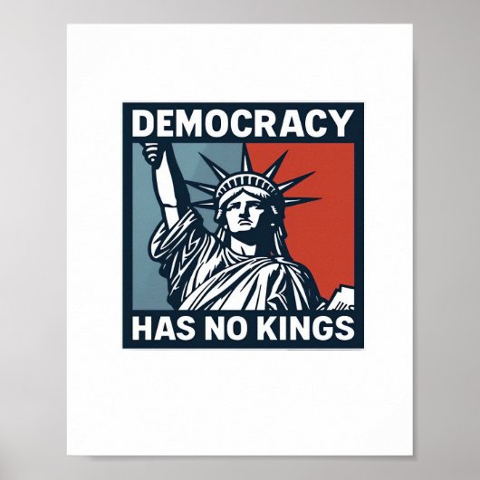 Heeft Geen Koningen Poster (Voorkant)