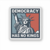 Heeft Geen Koningen Sticker (Voorkant)