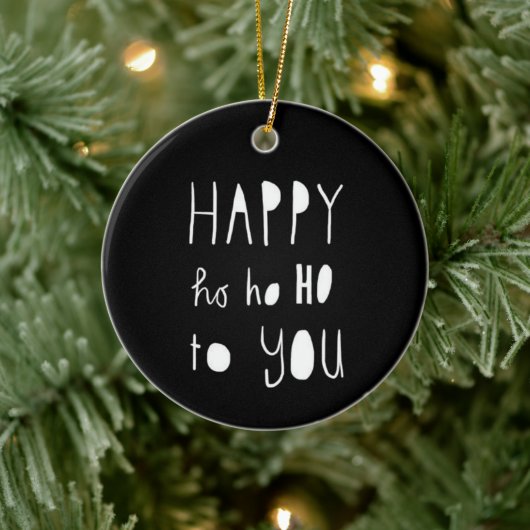 **HEEFT HO HO HO AAN U** CHRISTMAS ORNAMENT (Boom)