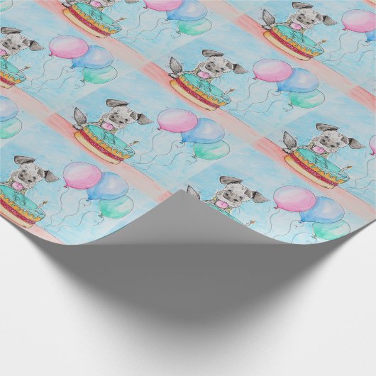 Heeft iemand Birthday Cake gezegd? Cadeaupapier (Hoek)