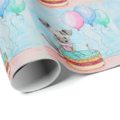 Heeft iemand Birthday Cake gezegd? Cadeaupapier (Rol Hoek)