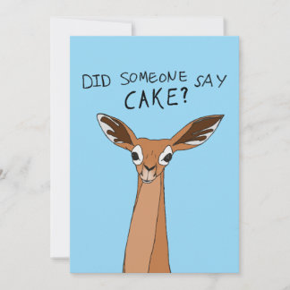 Heeft iemand Cake gezegd? Kaart