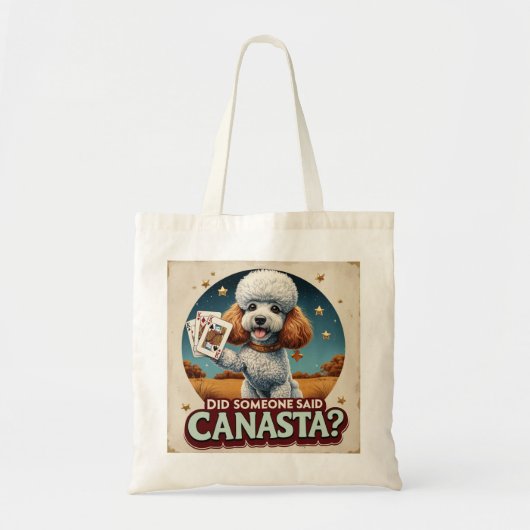 Heeft iemand canasta gezegd? tote bag (Voorkant)