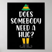 Heeft iemand een knuffel kerst elf buddy plezier n poster (Voorkant)