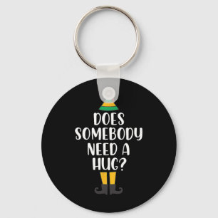 Heeft iemand een knuffel kerst elf buddy plezier n sleutelhanger