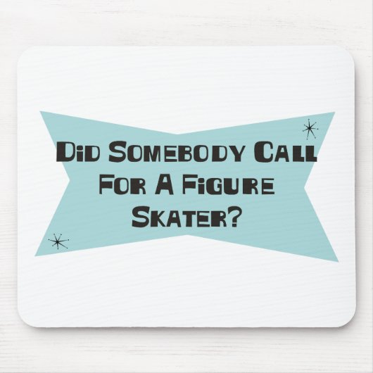 Heeft iemand gevraagd om een figuur Skater? Muismat (Voorkant)