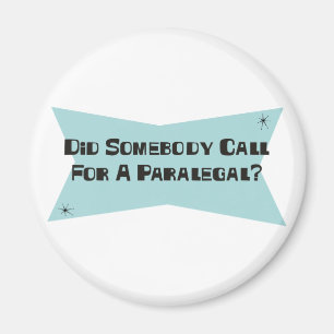 Heeft iemand gevraagd om een paralegal? magneet