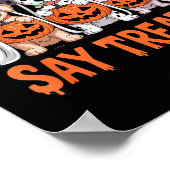 Heeft iemand gezegd dat het tijd is voor spookhond poster (Hoek)