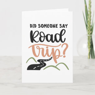 Heeft iemand gezegd dat je onderweg bent? kaart