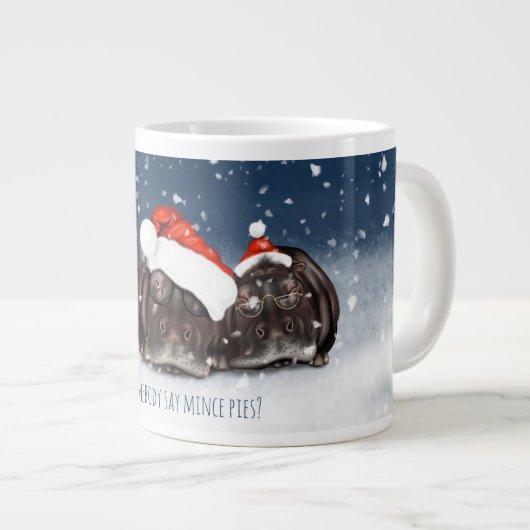 Heeft iemand gezegd dat Mince Pies Christmas Mok (Voorkant rechts)