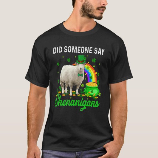 Heeft iemand gezegd dat Shenanigans Happy Patrick' T-shirt (Voorkant)